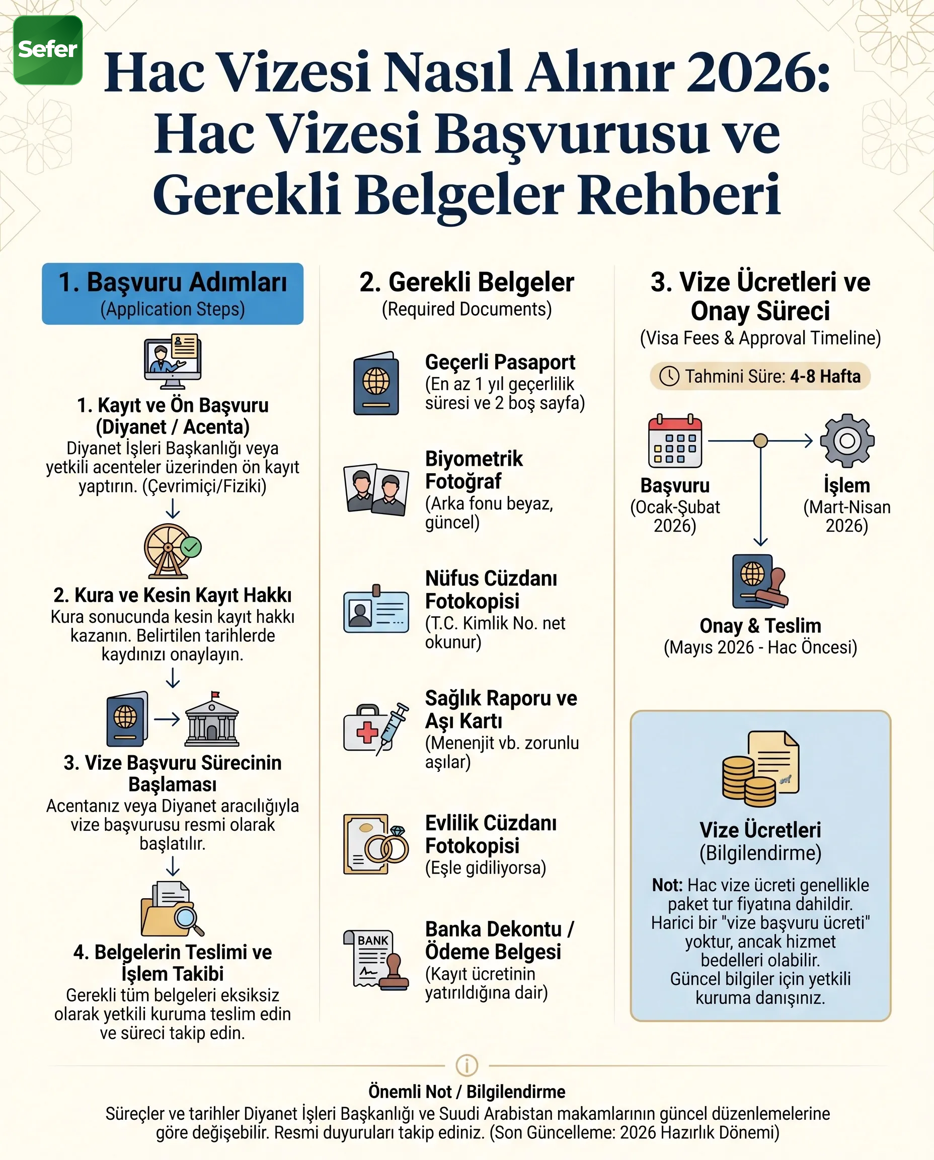 Hac Vizesi Nasil Alinir? Adim Adim Basvuru Rehberi ilgili görseli