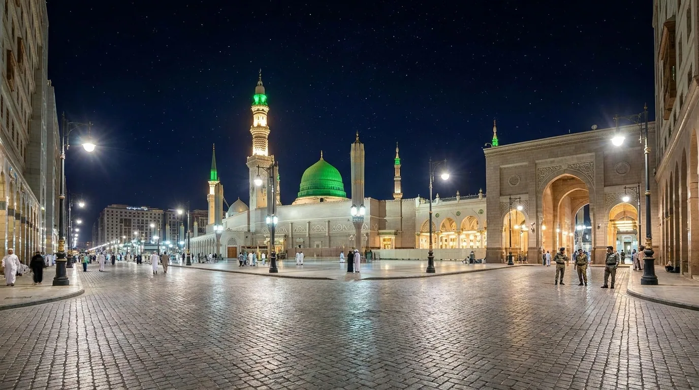 Medine Gece Yaşamı ve Güvenlik 2026 — Bireysel Umre Rehberi