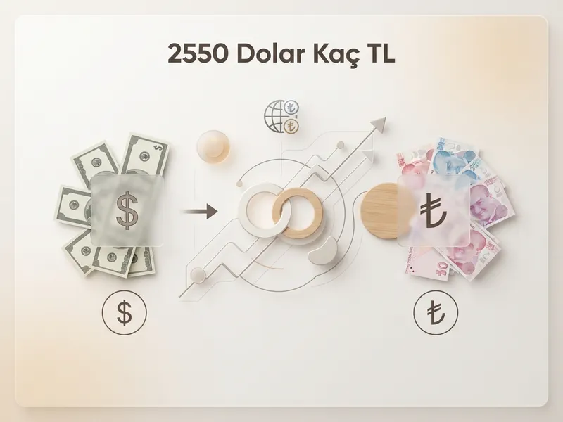2550 Dolar Kaç TL? — 2026 Güncel Kur Rehberi özet görseli