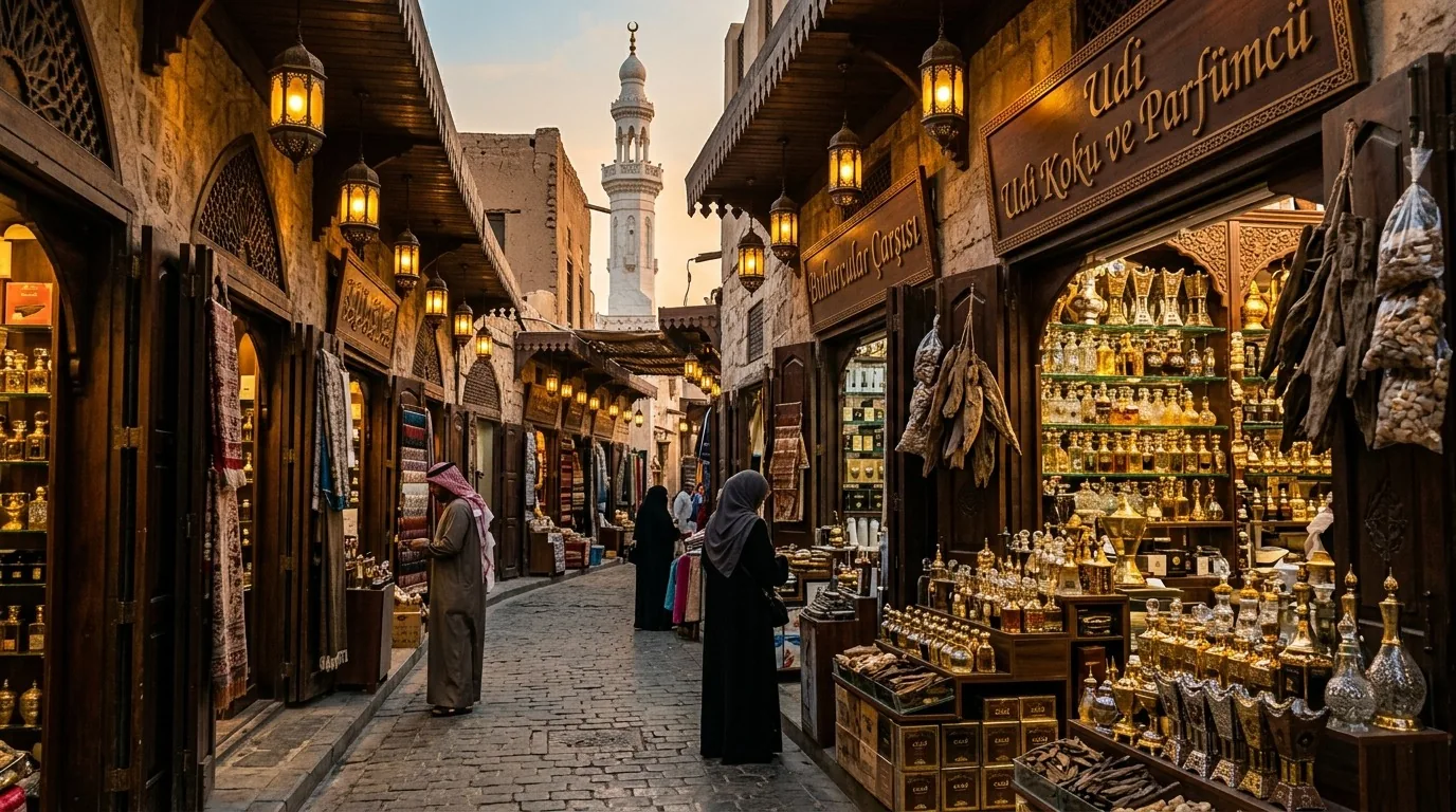 Attar Sokak Mekke — Parfüm ve Baharat Alışveriş Rehberi