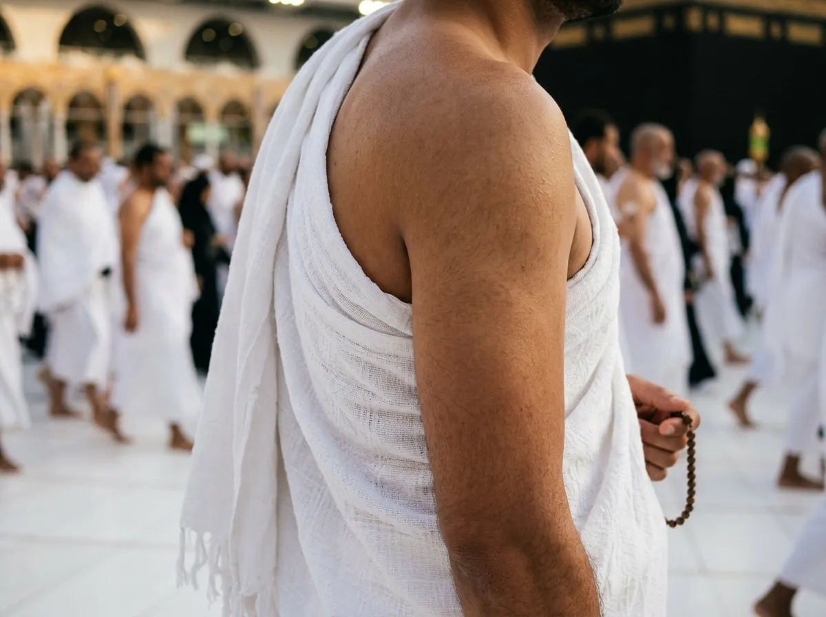 İztıba Nedir? Tavafta İztıba Nasıl Yapılır? konu görseli