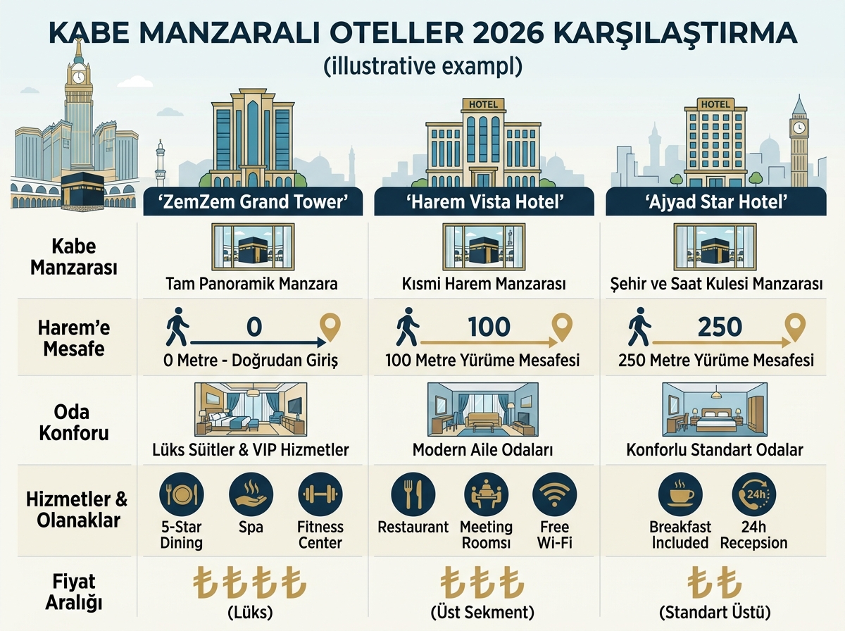 Kabe manzaralı oteller 2026 için Clock Towers ve yakın çevre otel karşılaştırması