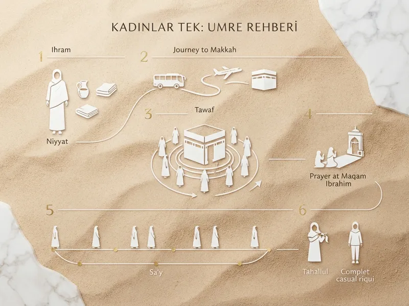 Kadınlar Tek Başına Umre'ye Gidebilir mi? Şartlar ve Kurallar ilgili görseli