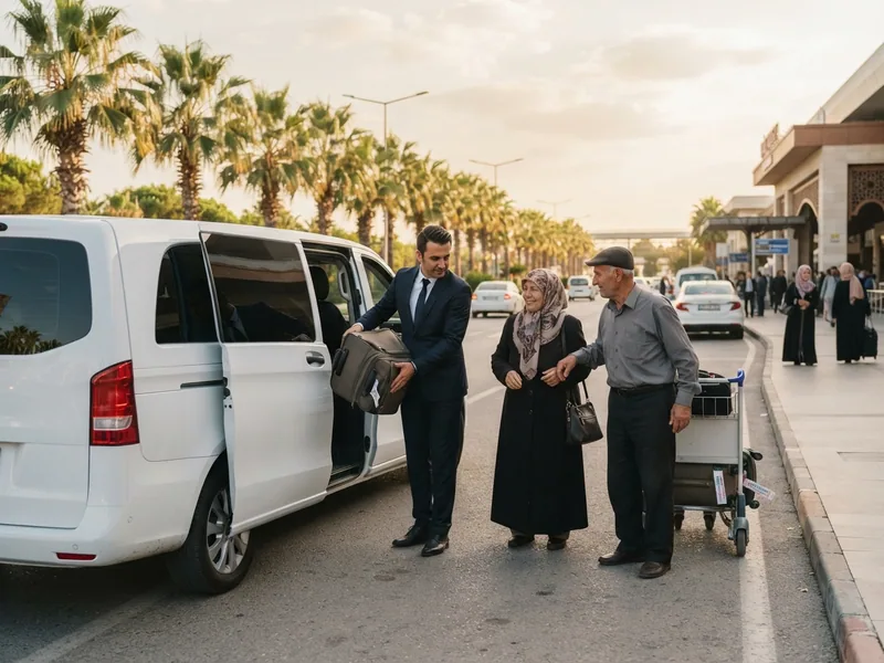 Medine havalimanı transfer karşılama ve yolculuk özeti