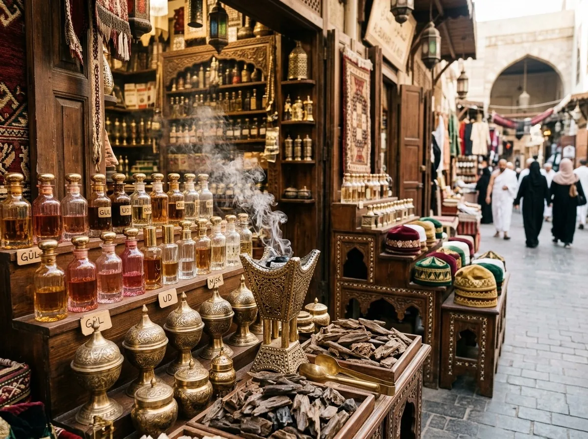 Medine çarşı sokakları görseli