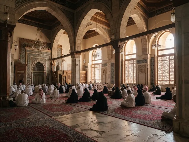 Mekânın iç görünümü, açıklıklardan süzülen gün ışığı — Mekke Gezilecek Yerler: Mutlaka Ziyaret Edilecek 15+ Yer 2026