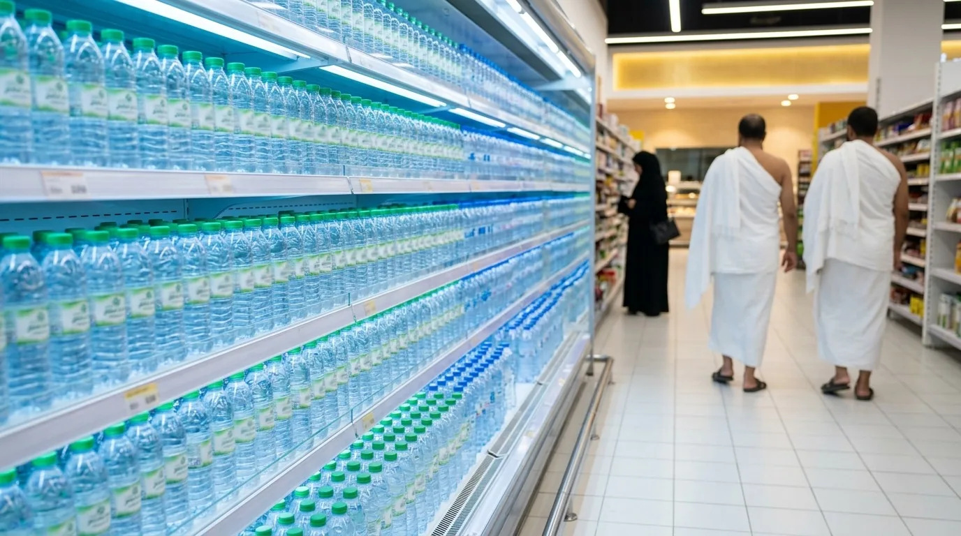 Mekke'de Su ve Yemek Fiyatları — Günlük Bütçe 2026-2027