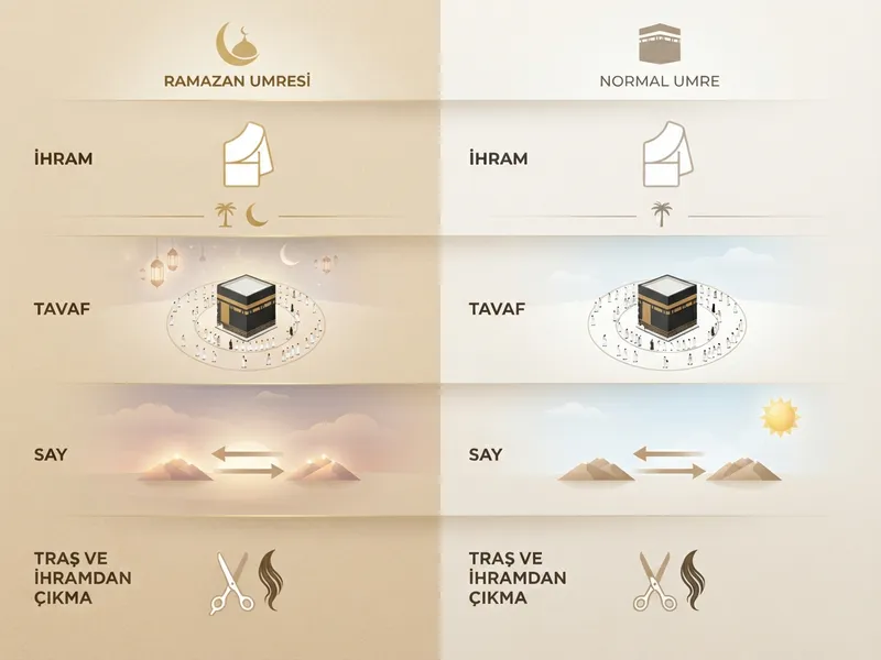 Ramazan Umresi mi Normal Umre mi 2026: Karşılaştırmalı Rehber ilgili görseli