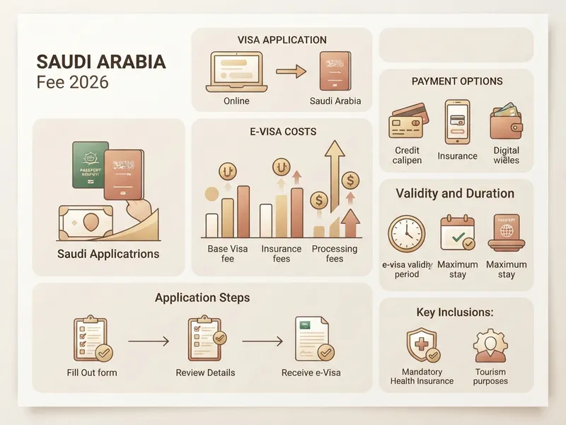Suudi Arabistan E-Vize Ücreti 2026: Online Başvuru ve Güncel Fiyatlar özet görseli