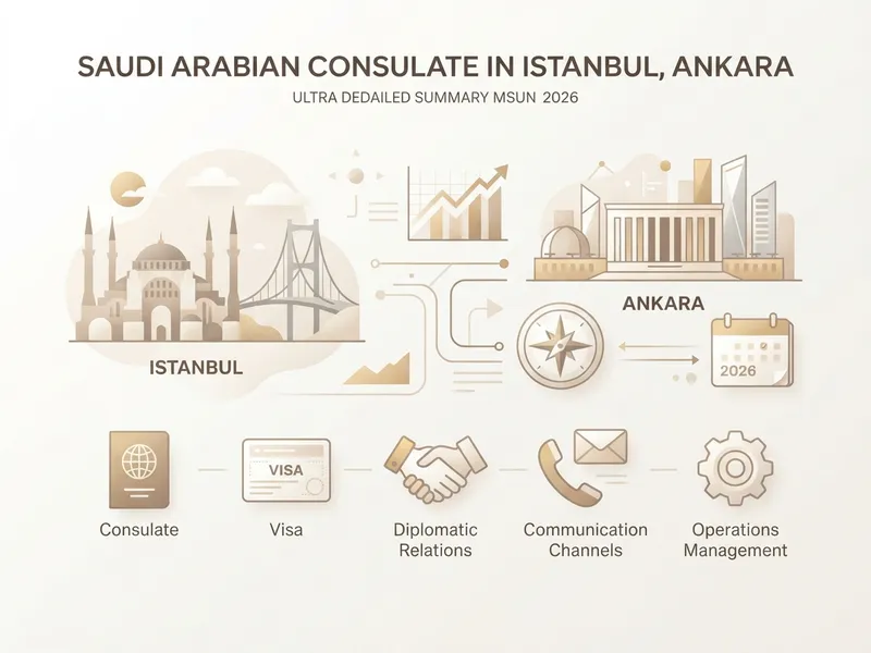 Suudi Arabistan Konsolosluğu 2026: İstanbul ve Ankara İletişim özet görseli