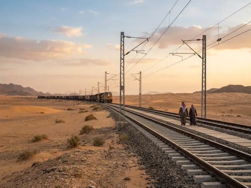 Mekânın iç görünümü, açıklıklardan süzülen gün ışığı — Türkiye-Suudi Arabistan Demiryolu İşbirliği: Bilinen Durum