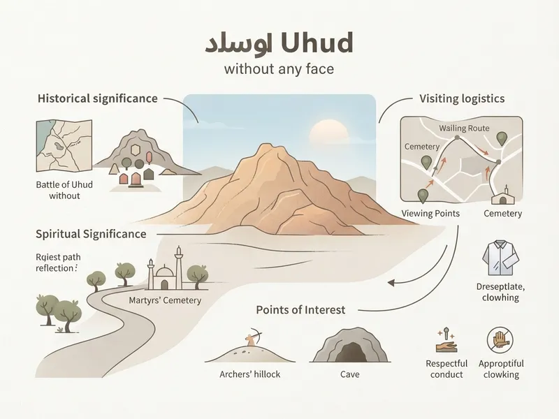 Uhud Dağı Ziyaret Rehberi 2026 — Tarihi ve Manevi Önemi özet görseli