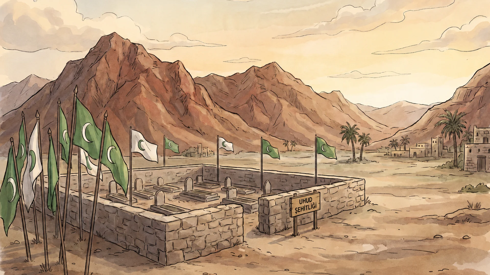 Uhud Dağı | Tarihi, Ziyaret Rehberi ve Şehitlik Bilgileri