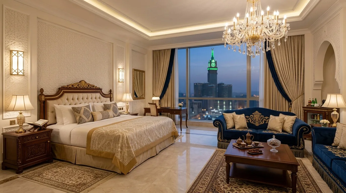 Umre'de Kral ve Kraliçe Odalı Otel — Lüks Konaklama Rehberi