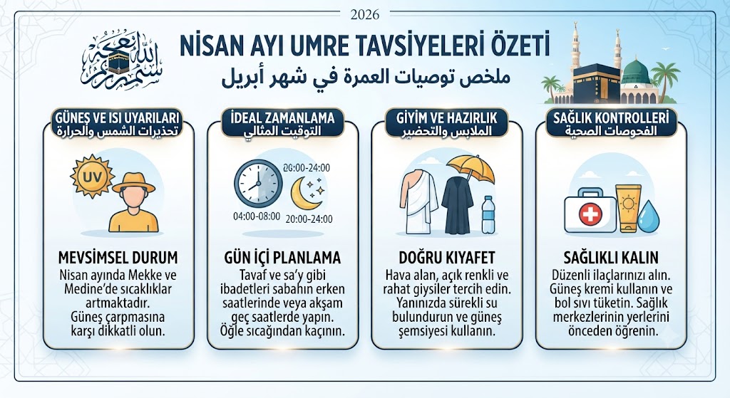 Mayıs umre özet tablosu