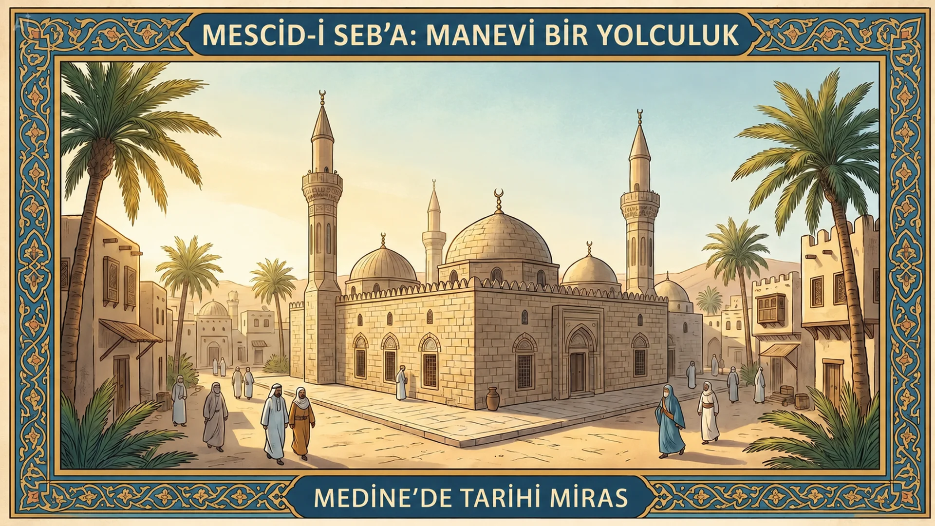 Yedi Mescit (Medine) | Hendek Savaşı Tarihi ve Ziyaret Rehberi