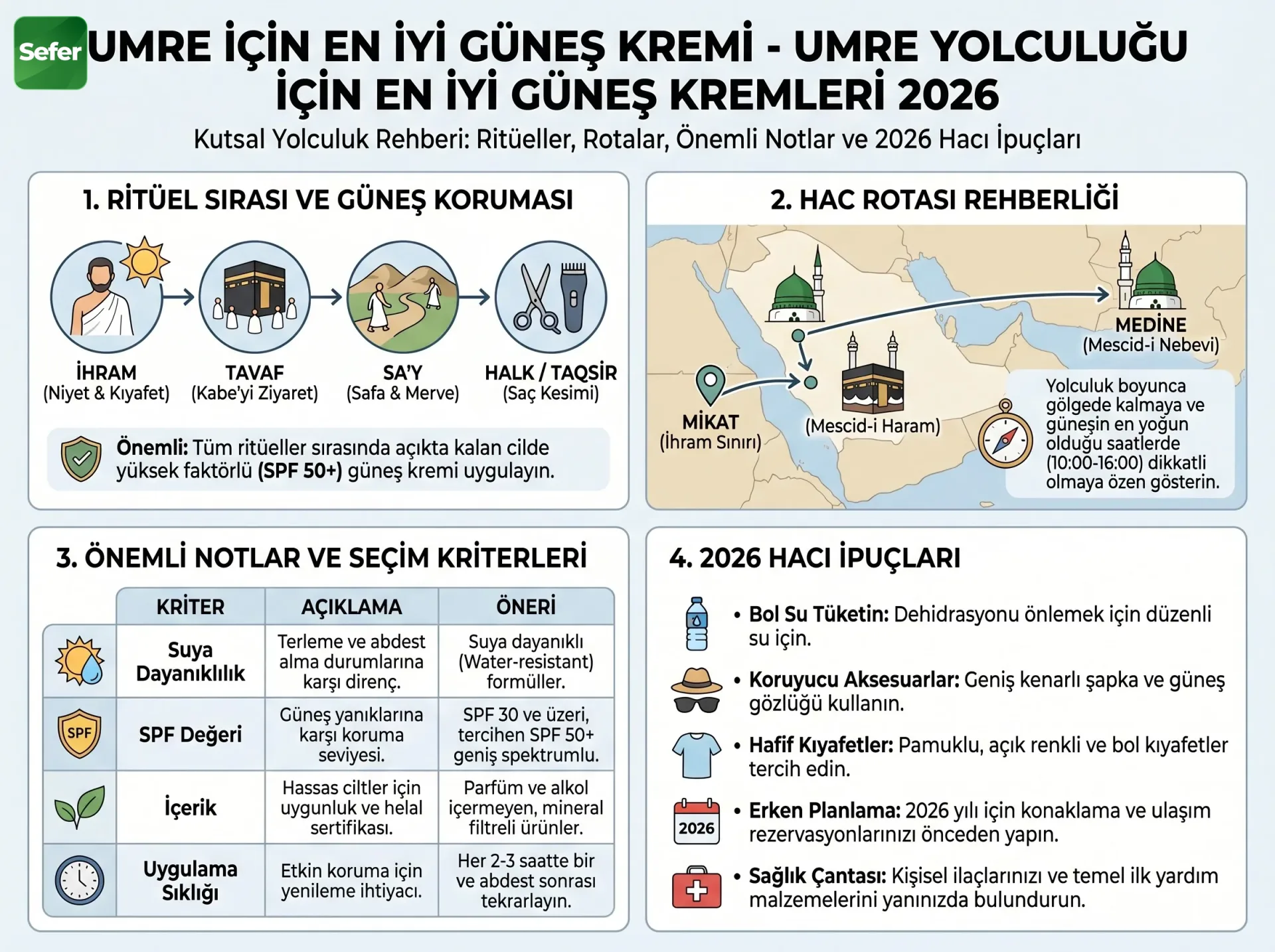 Umre İçin En İyi Güneş Kremi — Cilt Koruması Rehberi 2026 ilgili görseli
