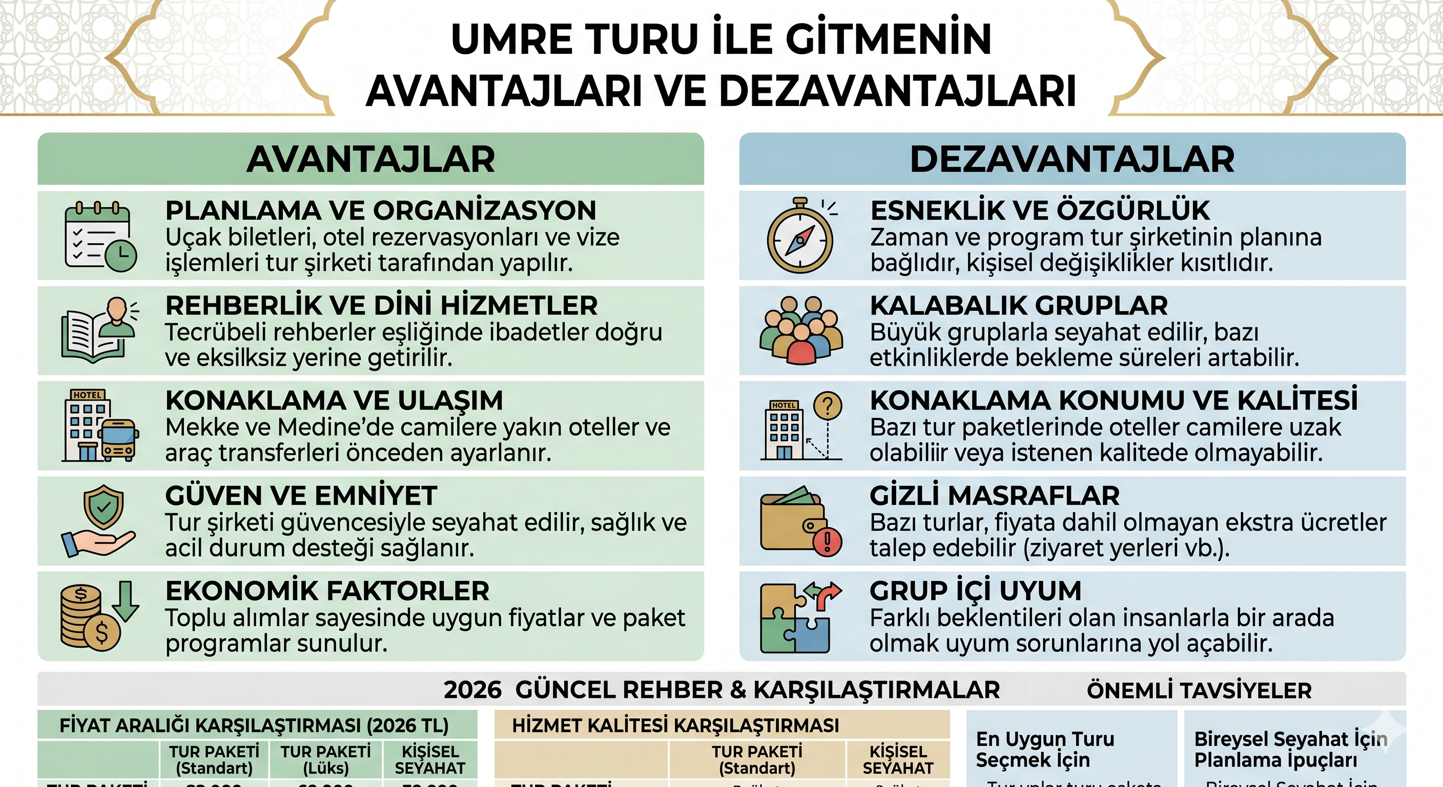 Umre turu ek görsel