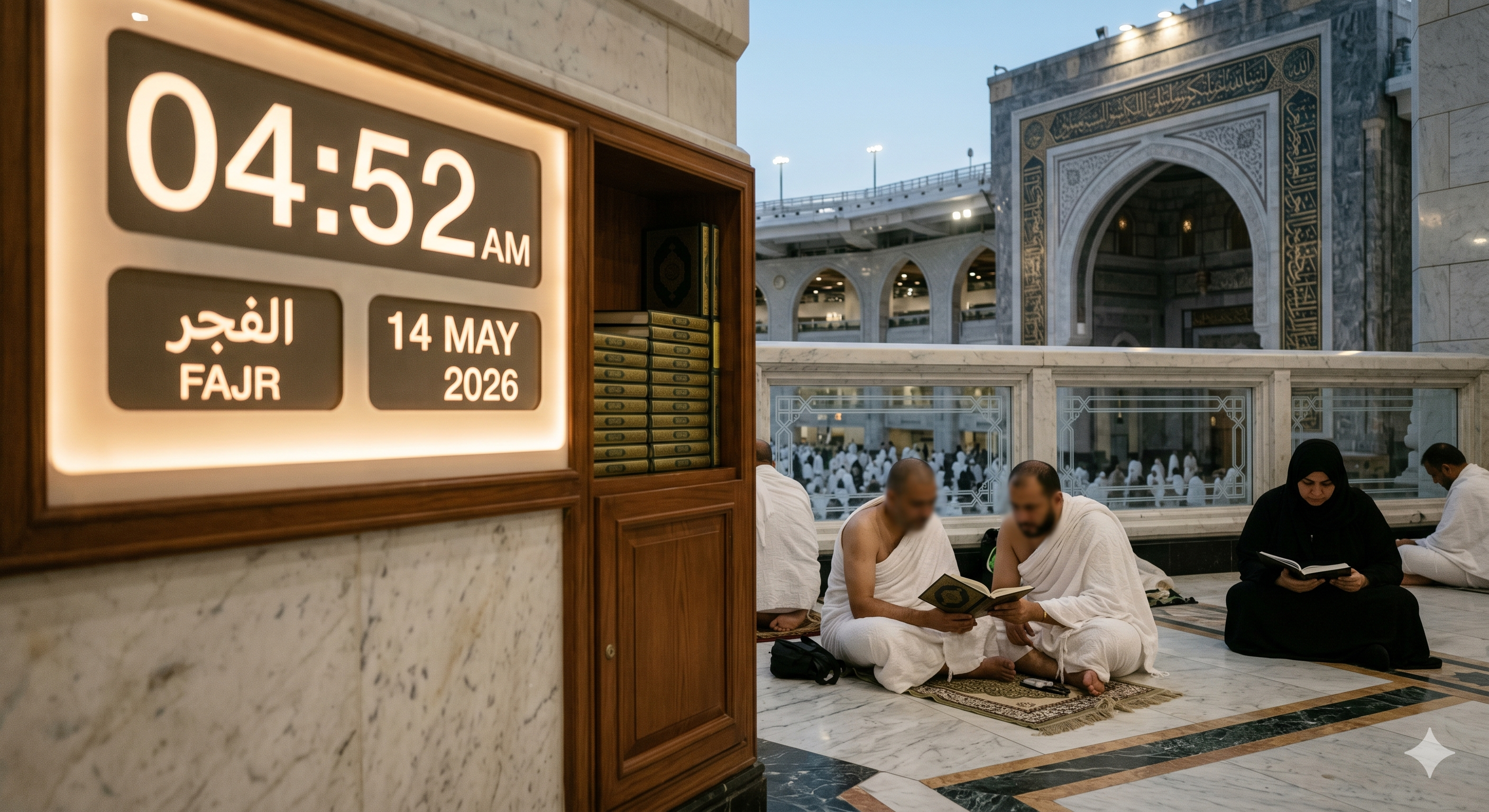 Mescid-i Haram namaz saatleri fotoğrafı
