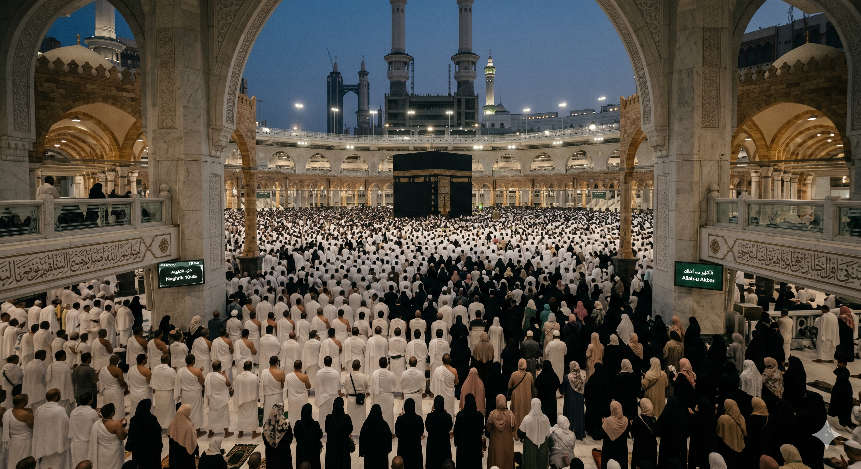 Umrede Namaz Vakitleri: Mekke ve Medine Saatleri