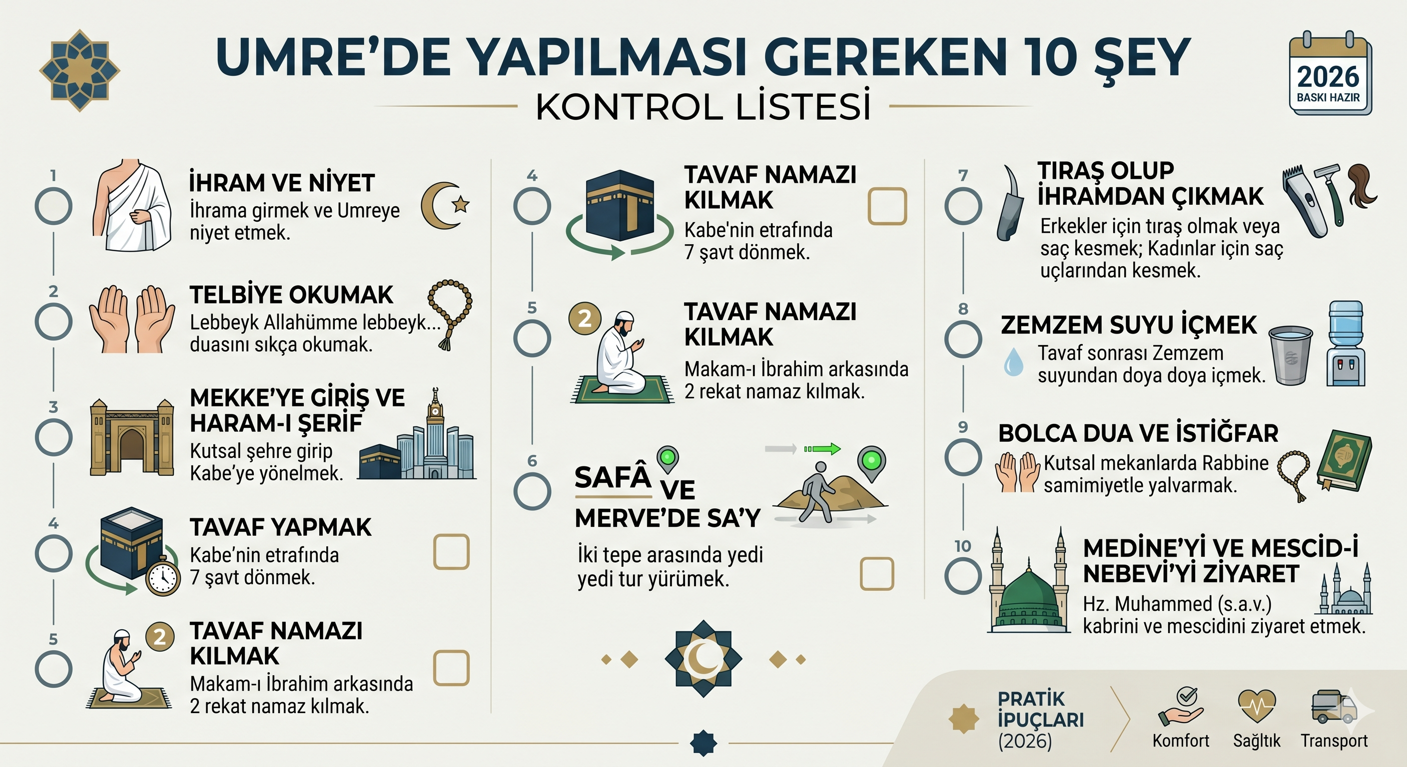 Umrede yapılması gerekenler ek görsel