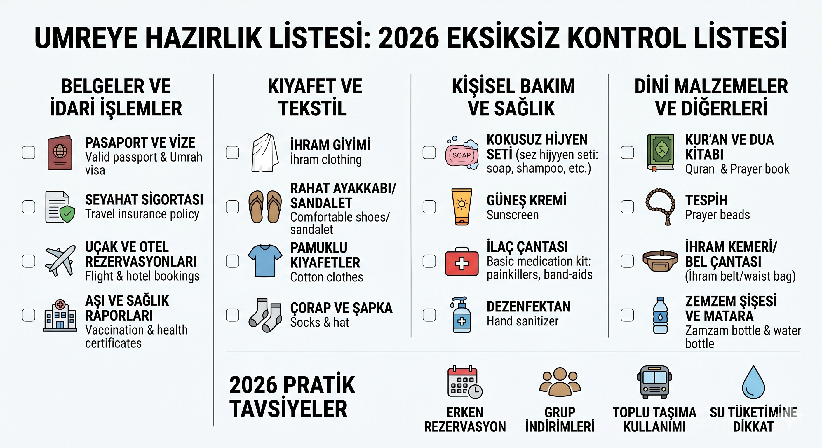 Umreye hazırlık ek görsel