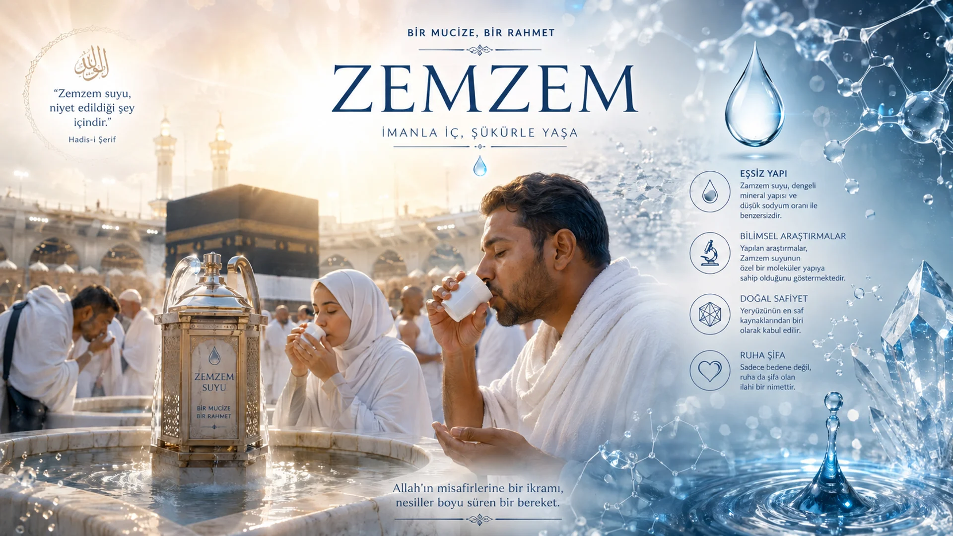 Zemzem Suyunun Sırrı: Neden Hiç Tükenmiyor?